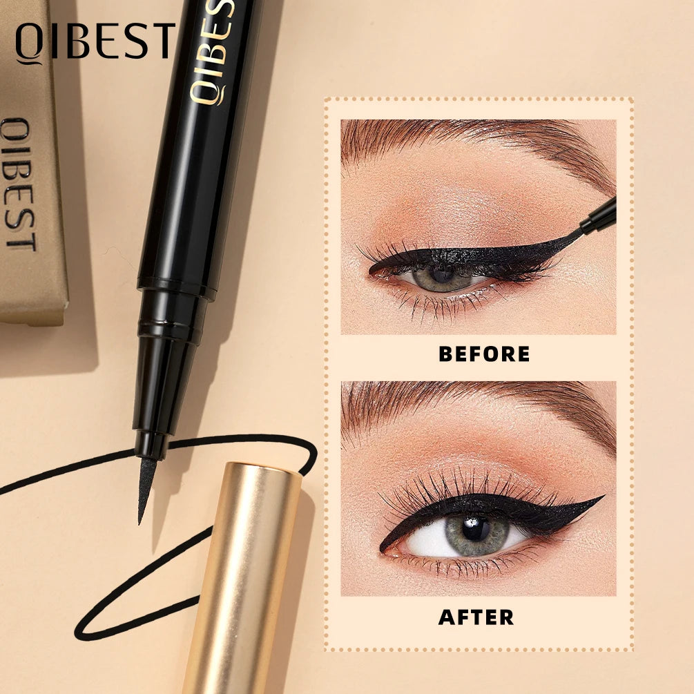 🖤 ​​PerfectLine Pro · Wasserfester schwarzer Eyeliner 