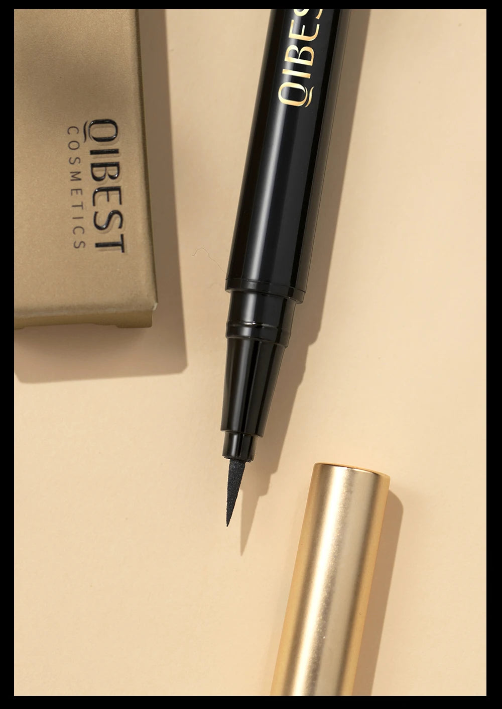 🖤 ​​PerfectLine Pro · Wasserfester schwarzer Eyeliner 